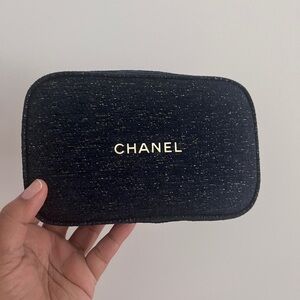 CHANEL Black and Gold Bag